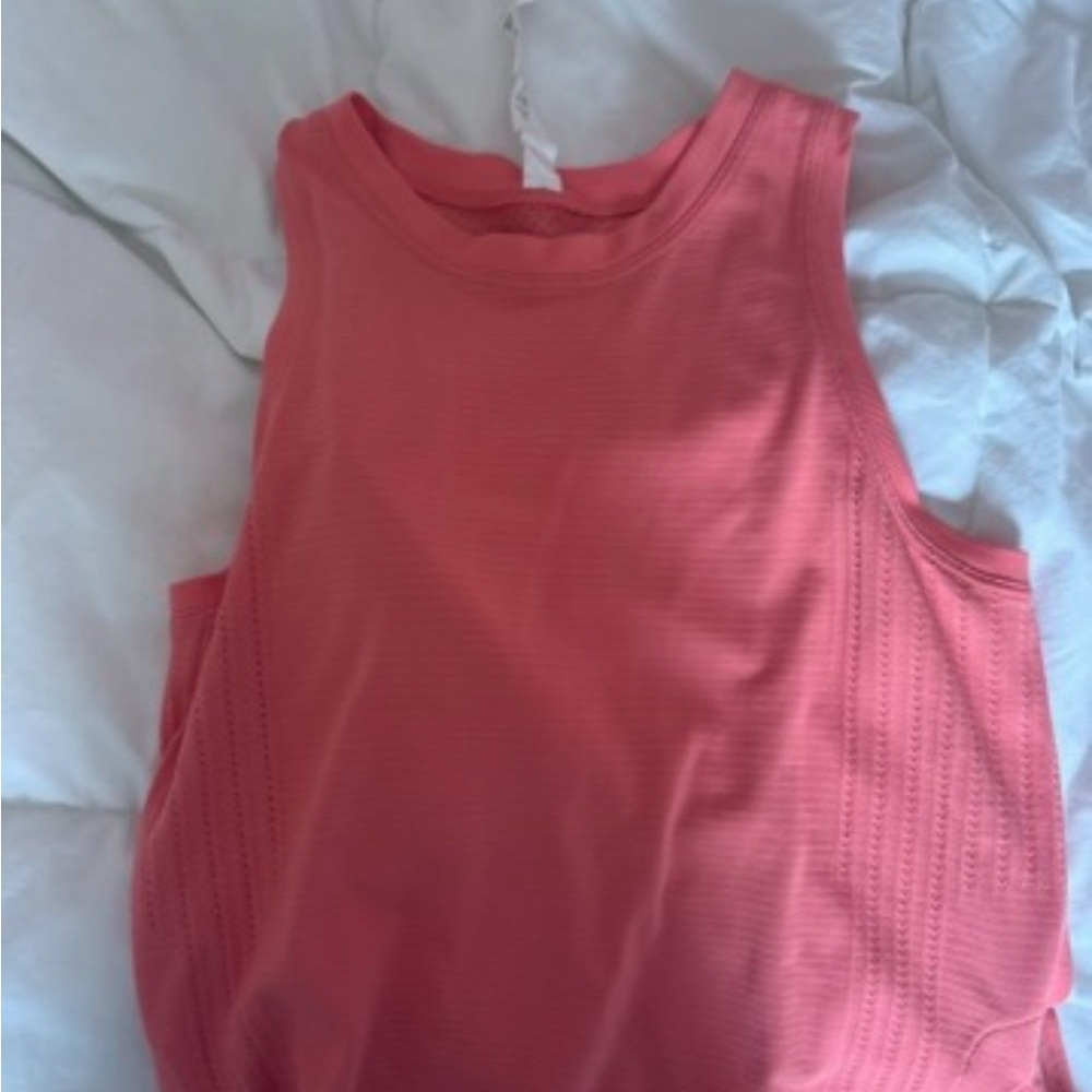 Lululemon Athletica Coral Tank Top size 2